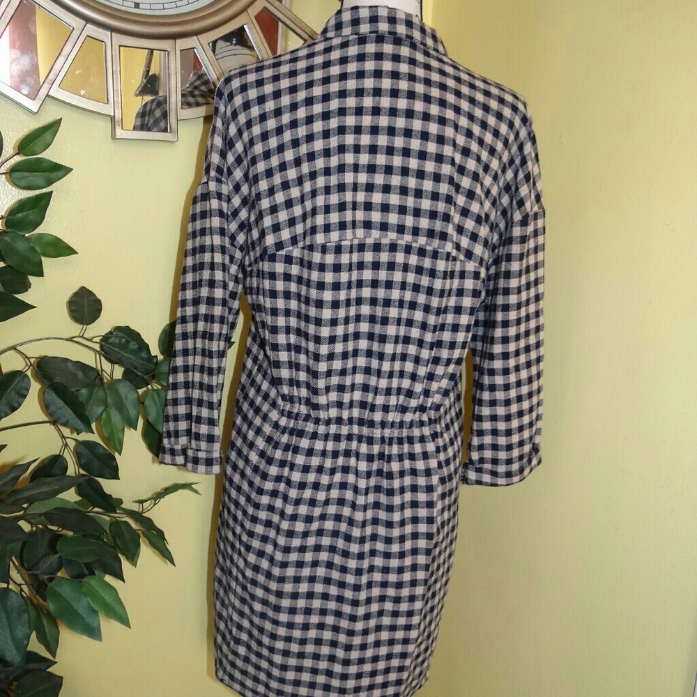 Zara Basic Navy Dress - Picture 5 of 8